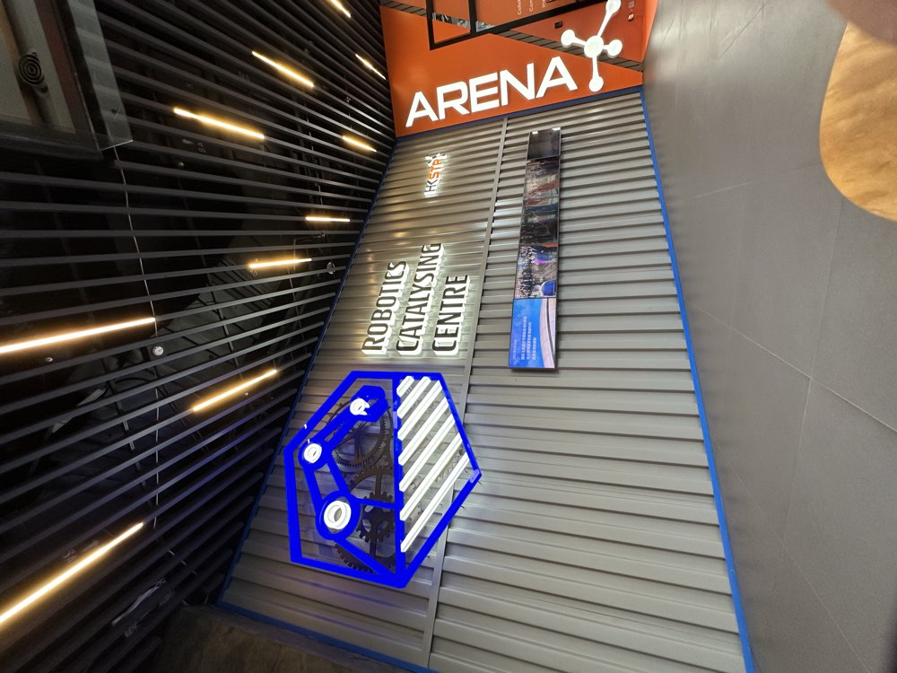 Robotics Catalysing Centre entrance sign