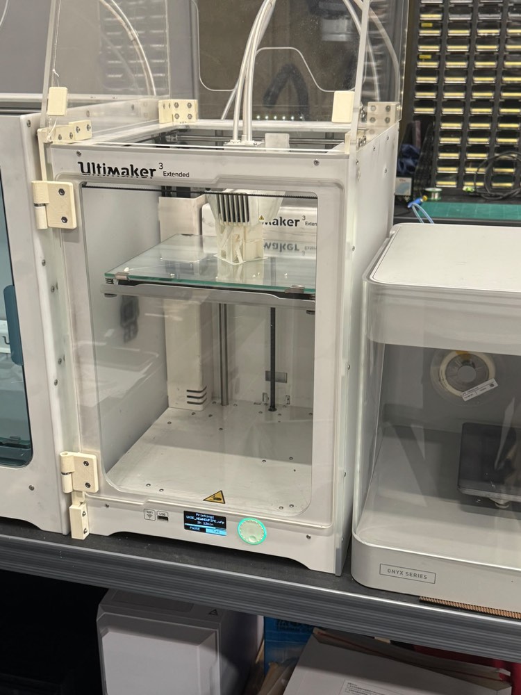 Stratasys · Ultimaker · Markforged F370, Objet500 Connex3, uPrint SE Plus, Ultimaker 3 Extended, S5, Onyx Pro